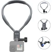 Telesin Supporto magnetico da collo per GoPro