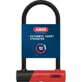 ABUS Ultimate 420K Lucchetto per bicicletta (Bügelhöhe 230 mm, grigio)