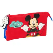Safta Astuccio Triple Mickey Mouse Good Day