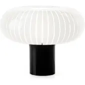 Kartell Lampada da tavolo Teresa, nero/bianco, Ø 50 cm, PMMA