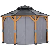 Mountfield Tenda per padiglione in acciaio - 395 x 395 cm