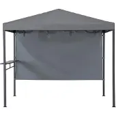 Sunjoy Padiglione idromassaggio grigio Kabru 220 x 280 cm
