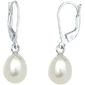 Elli Orecchini argento / bianco perla