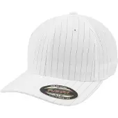 Flexfit Cappello da baseball 'Pinstripe' nero / bianco