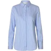 Selected Camicia A Righe Donne Blu 34