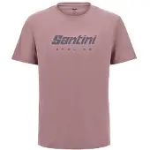 Santini Coloured Branded T-Shirt T-shirt (XL, fuchsia)