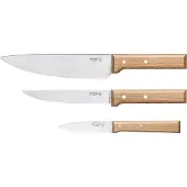 Opinel Trio Parrallèle OP001838, Set di coltelli 3-pz