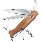 Victorinox - Coltellino multifunzione - Rangerwood 55 in Legno - Marrone