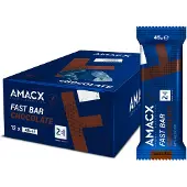 Amacx Scatola Di Barrette Energetiche Fast Chocolate 12 Unità