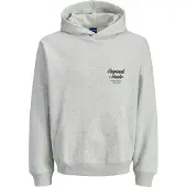 Jack & Jones Felpa Con Cappuccio Stampa Sul Retro