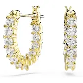 Swarovski Orecchini 'Matrix' oro / trasparente
