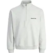 Jack & jones Felpa Con Mezza Zip
