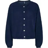 Pieces Cardigan A Maglia | Blu | XXL