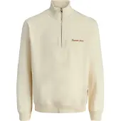 Jack & jones Felpa Con Mezza Zip