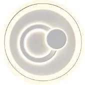 Globo Plafoniera LED, bianca, CCT, memoria, P 48 cm