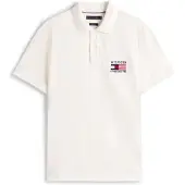 Tommy Hilfiger Maglietta avorio / navy / rosso
