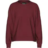 Pieces Pcchilli Loose Fit Felpa | Tawny Port | S