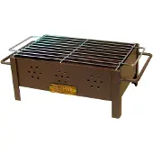 EDM Barbecue Da Tavolo Con Griglia Zincata