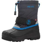 TROLLKIDS Kid's Telemark Winter Boots Pro Scarpe invernali Bambini (40, nero)