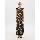 Selected Vestito Lungo Donne Marrone 38
