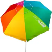 Aktive Ombrellone Da Spiaggia Antivento Con Protezione Uv50 220 Cm