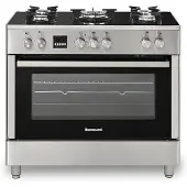 Ravanson Cucina A Gas Con Forno Elettrico Kwge-k90