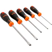 Bahco Set Di Cacciaviti Fit With Rubber Handle 5 Unità