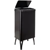Wellhome Pattumiera Intelligente Con Apertura Automatica E Contatto Manuale 50l