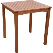 Harms Import 985157 Gartentisch Pittsburgh braun quadratisch