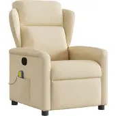 Syfax Poltrona reclinabile in tessuto grigio scuro