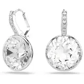 Swarovski Orecchini 'Millenia' argento / trasparente