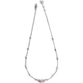 Zadig & Voltaire Collana 'ROCK' argento / trasparente