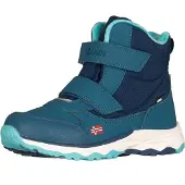 TROLLKIDS Kid's Hafjell Winter Boots Scarpe invernali Bambini (33, blu)
