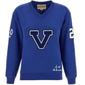 Valentino Felpa a v in cotone Chez