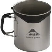 MSR Titan Cup Pentolino (450 ml, grigio)