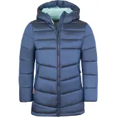 TROLLKIDS Girl's Trondheim Coat Cappotto Bambini (110, blu)