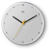 Braun Orologio Da Parete Bc 26 W-dcf