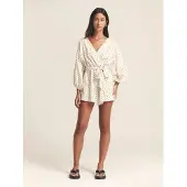 St MRLO Tuta jumpsuit 'Maya' crema / nero
