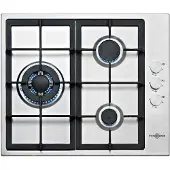 Vitrokitchen Piano Cottura A Gas En636lib 60 Cm 3 Fuochi