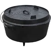 Petromax Fire Pot Pentola (10,8 l - ft12, grigio/nero)