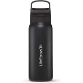LifeStraw Go Stainless Steel Borraccia (700 ml, nero/grigio)