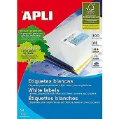APLI Etichetta Multiuso Per 1286 Scatole 52.5x29.7 Mm