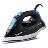 Kuken Con Piastra In Ceramica Vapore Ferro 2600w