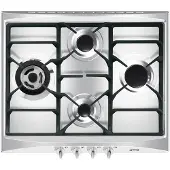 Smeg Piano Cottura A Gas Selezione Sr264xgh2 60 Cm