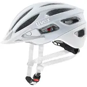 Uvex True CC Casco per bici (52-55 cm, cloud /bianco)