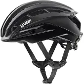 Uvex Surge Casco per bici (53-56 cm, nero/grigio)
