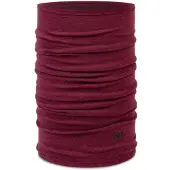 Buff Midweight Merino Wool Sciarpa a tubo (One Size, rosso)