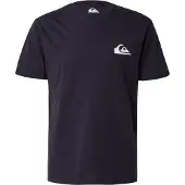 Quiksilver EV Mini Logo S/S T-shirt Uomo (S, nero)