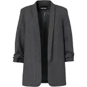 Pieces Blazer 'PCBosella' antracite / bianco