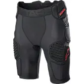 Alpinestars Pantaloncini Protettivi Bionic Pro Black Red